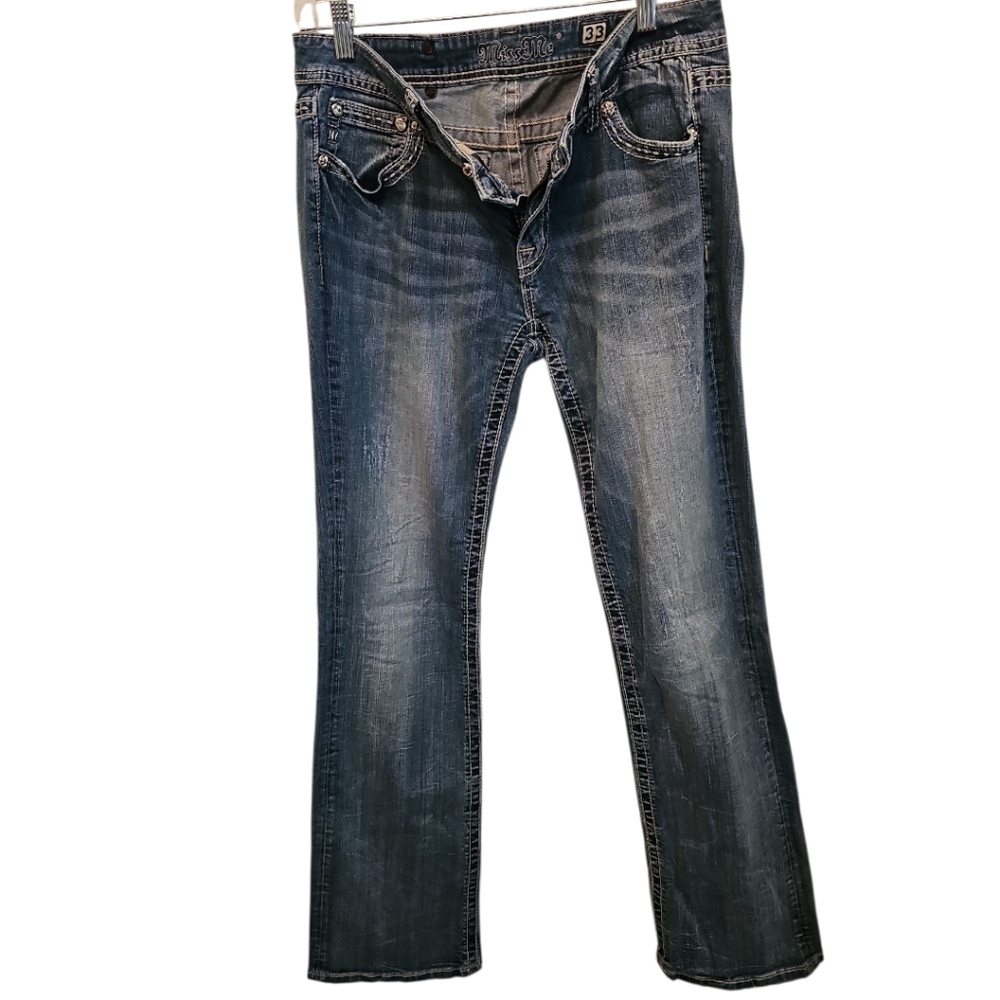 Miss Me Boot Cut Stretch Jeans in SIZE 33